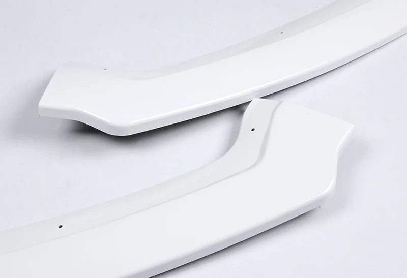 For 2019-2022 Nissan Altima Sedan Painted White Front Bumper Body Splitter Spoiler Lip 3PCS - Image 2
