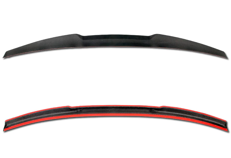 For 2019-2025 BMW 3-Series 320i 330i M340i G20 M4 Type Real Carbon Fiber Rear Trunk Spoiler Wing - Image 4