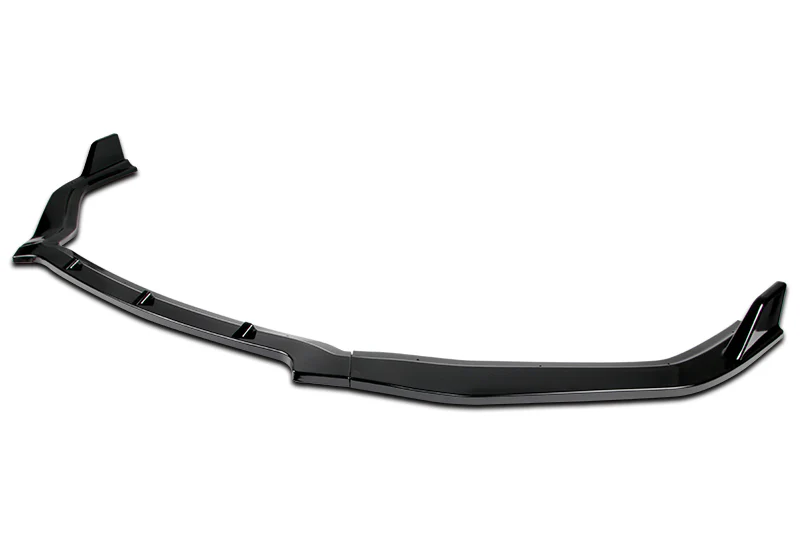 For 2012 Honda Civic 4DR 9Th JDM CS-Style Painted Black Front Bumper Body Splitter Spoiler Lip 3PCS - Image 4