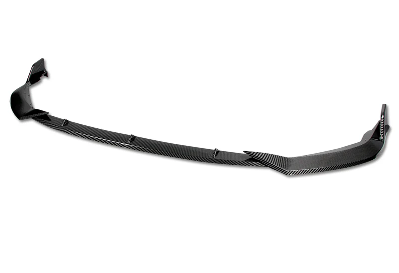 For 2020-2021 Toyota Corolla L / XLE Carbon Look Front Bumper Body Splitter Spoiler Lip 3PCS - Image 4