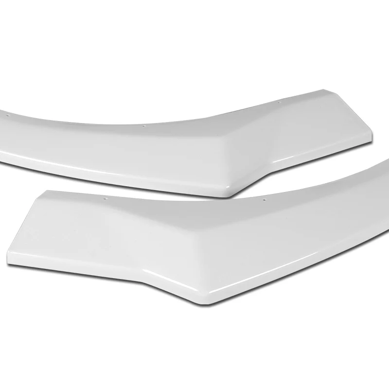 For 2021-2023 Hyundai Elantra Painted White Front Bumper Body Splitter Spoiler Lip 3PCS - Image 4