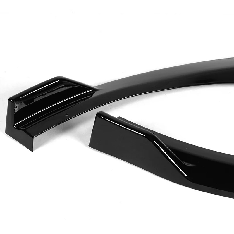 For 2021-2023 Hyundai Elantra Painted Black Front Bumper Body Splitter Spoiler Lip 3PCS - Image 3