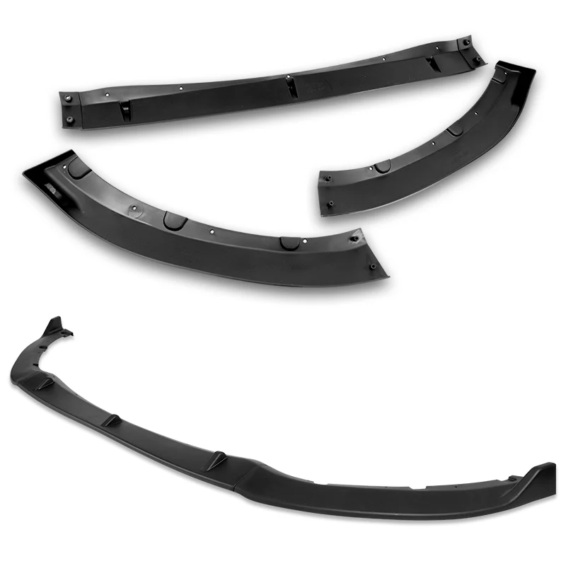 For 2016-2021 Mazda Miata MX-5 MP-Style JDM Matte Black Front Bumper Body Splitter Spoiler Lip 3PCS - Image 4