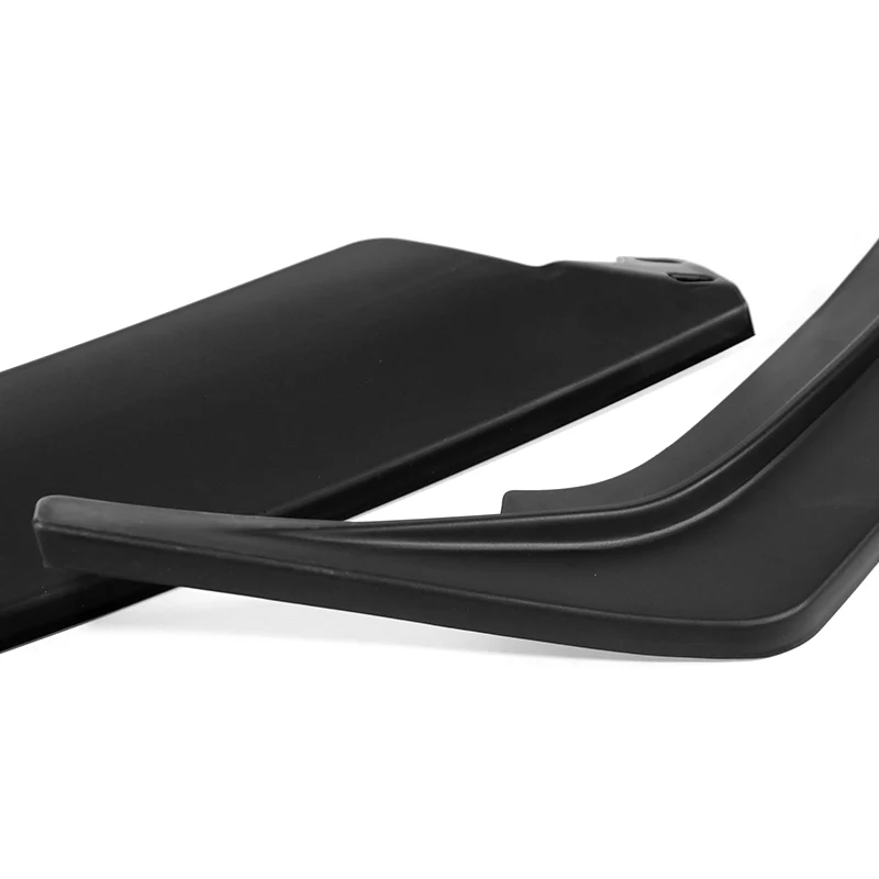 For 2021-2023 Hyundai Elantra N-Line Matte Black Front Bumper Body Splitter Spoiler Lip 3PCS - Image 2