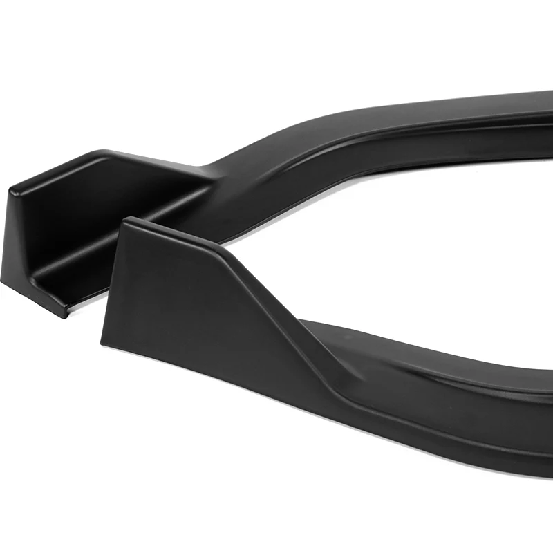 For 2021-2023 Hyundai Elantra N-Line Matte Black Front Bumper Body Splitter Spoiler Lip 3PCS - Image 3