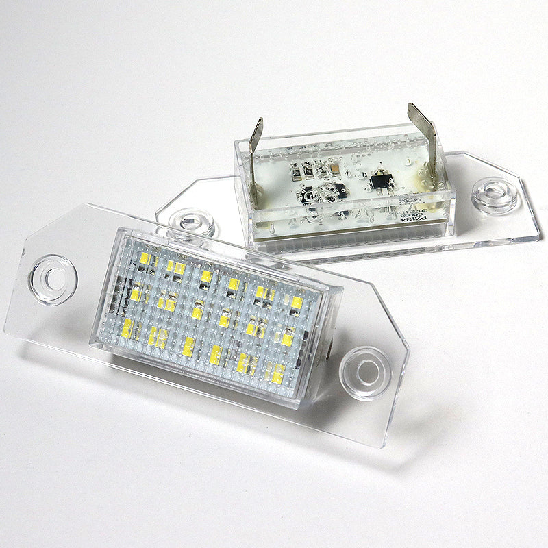 For 2003-2008 Ford Focus C-Max Xenon White 18-SMD LED 6000K License Plate Lights - Image 2