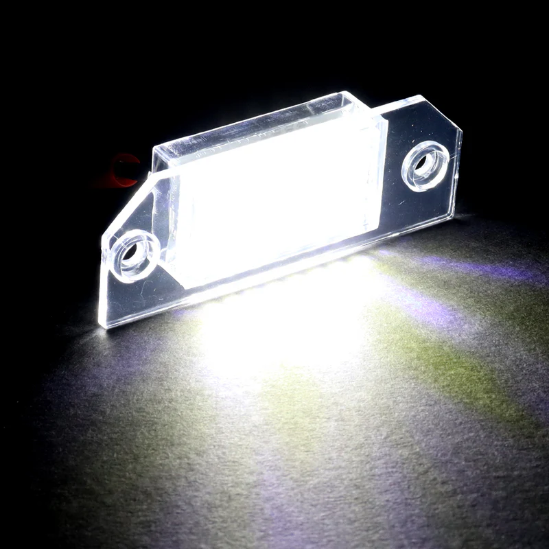 For 2003-2008 Ford Focus C-Max Xenon White 18-SMD LED 6000K License Plate Lights - Image 4