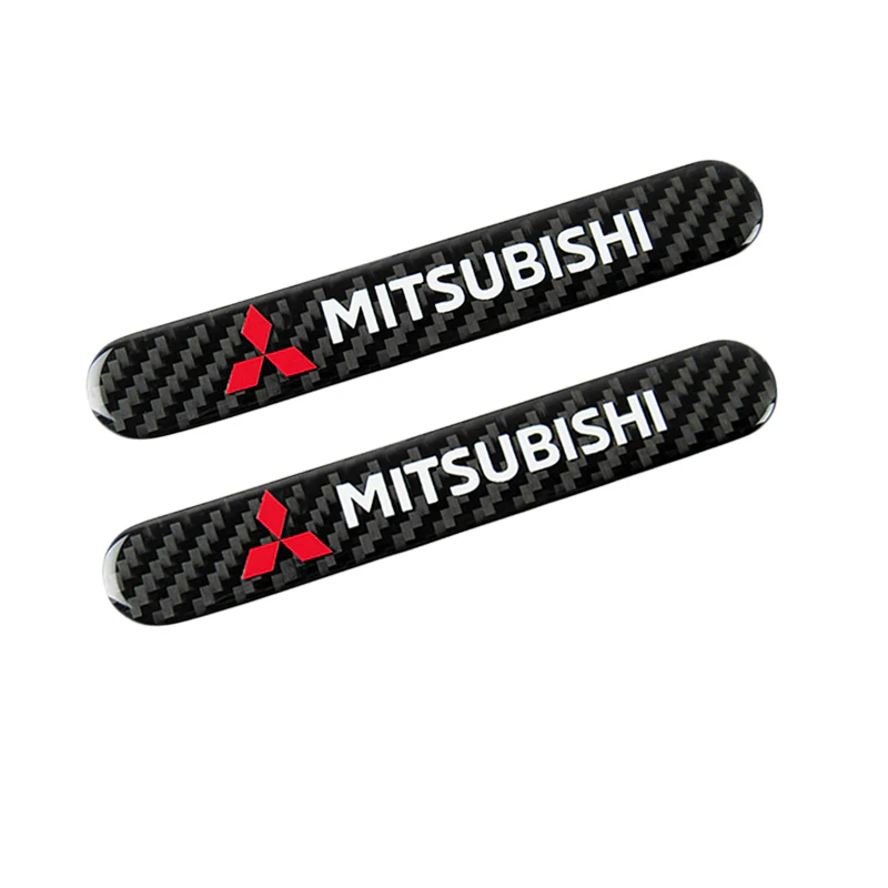 MITSUBISHI Set LOGO Emblems with Black Wheel Tire Valves Air Caps Keychain - US SELLER - Image 4