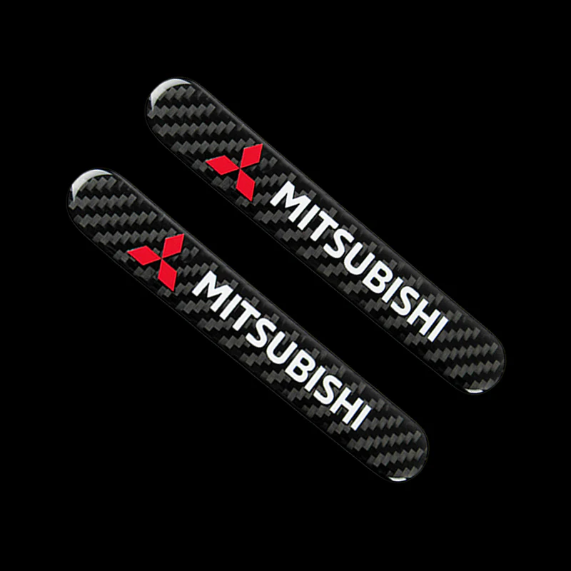 MITSUBISHI Set LOGO Emblems with Black Wheel Tire Valves Air Caps Keychain - US SELLER - Image 8