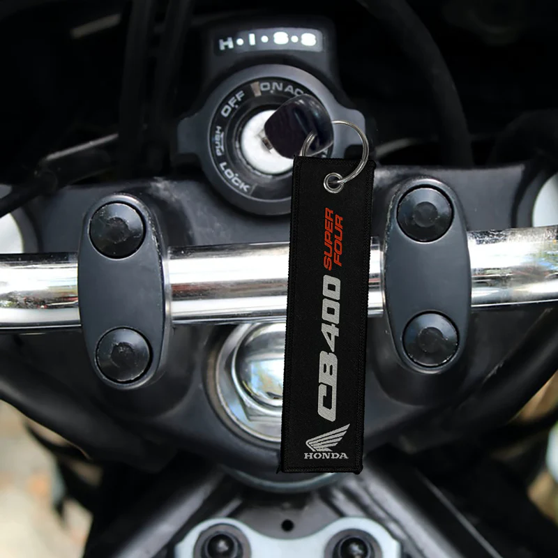 Black Honda Atv Rancher Foreman Rubicon Key Chain Strap Dirt Bike Key Tag Lanyard - Image 8