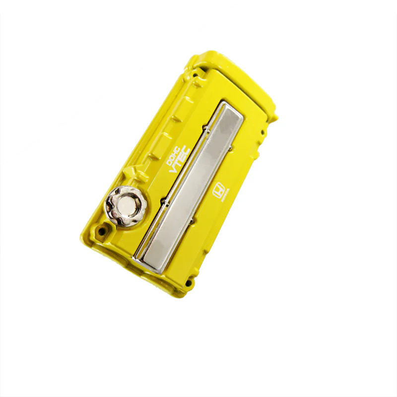 Honda Stainless Steel VTEC Valve Cover Yellow Car Vent Clip Air Freshener Kit - OCEAN Scent - Image 5