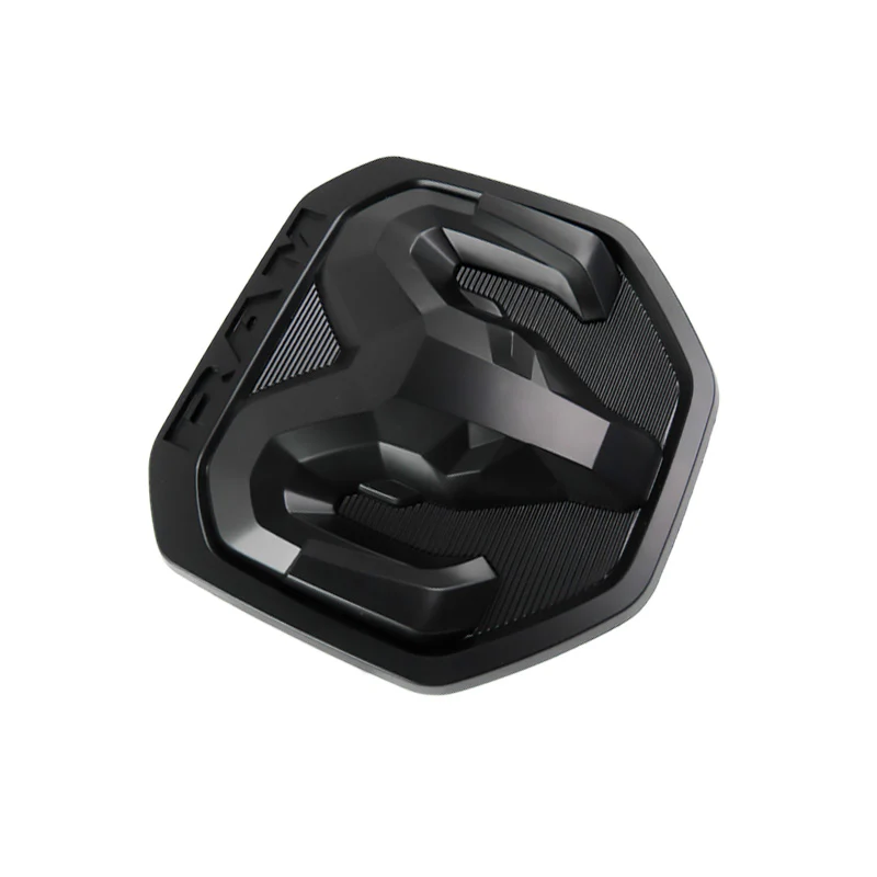 For 2019-2021 DODGE RAM 1500 DT Matte Black Tailgate RAMs Head Emblem NEW - Image 4