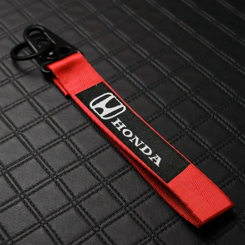 JDM Honda Set Red H Emblem For Steering Wheel JDM J'S TYPE B 50MM X 40MM with Logo Keychain Metal Key Ring - Image 8