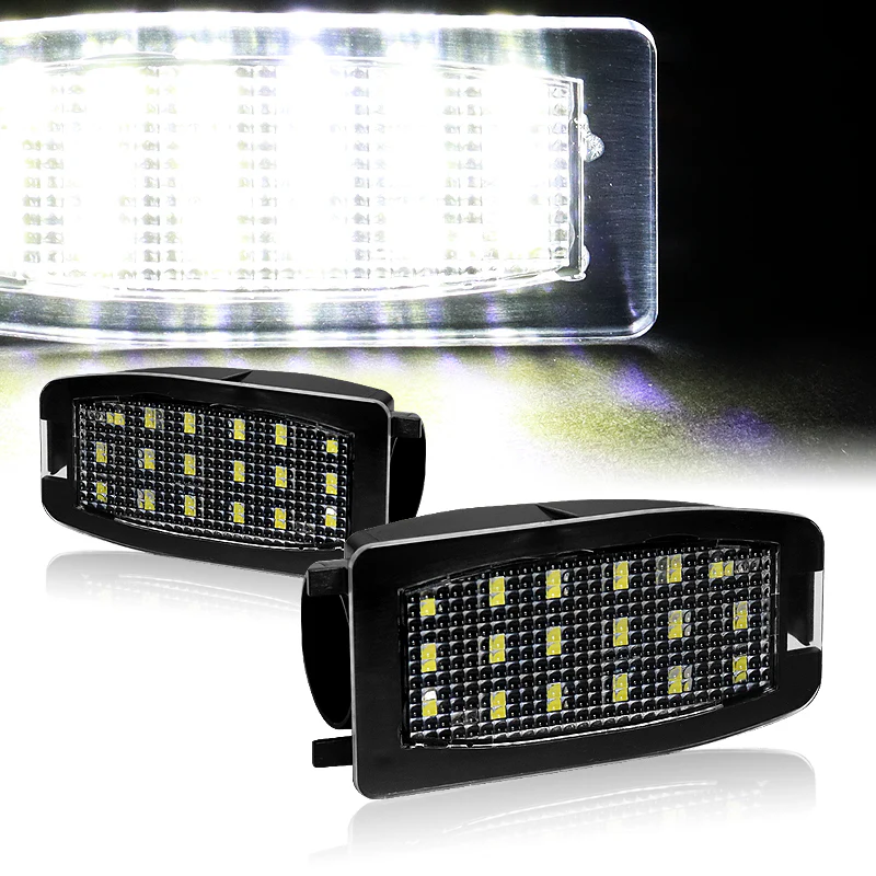 Land Rover Set of White LED Under Side Mirror Puddle Lights with Grille Badge Illuminated Emblem - Image 2