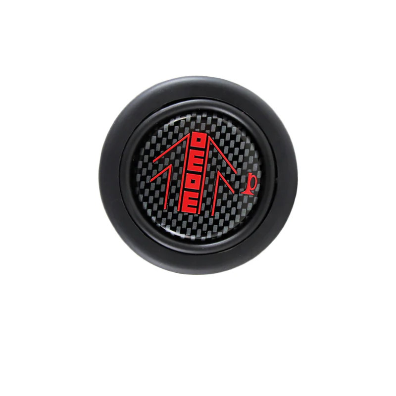 MOMO gloss black/Carbon Steering Wheel Horn Button Sport Competition Tuning 59mm - Image 4