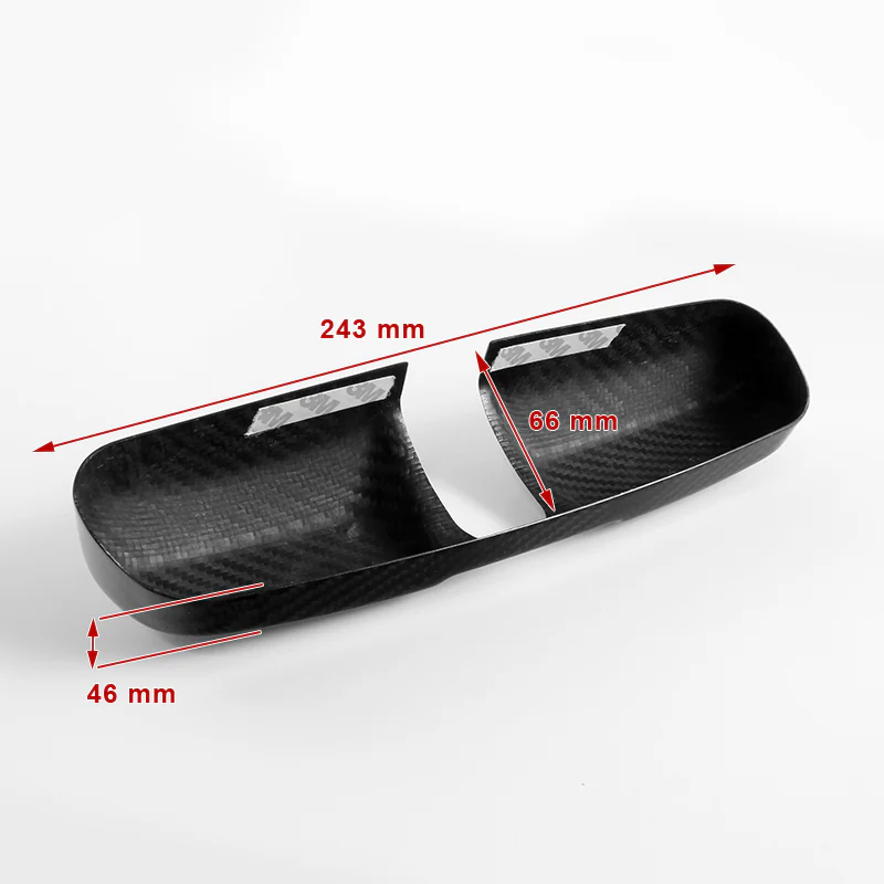 REAL Carbon Fiber Mirror Cover For Honda FIT GD1 GD2 LIFE JB5 JB6 MOBILIO MUGEN - Image 3