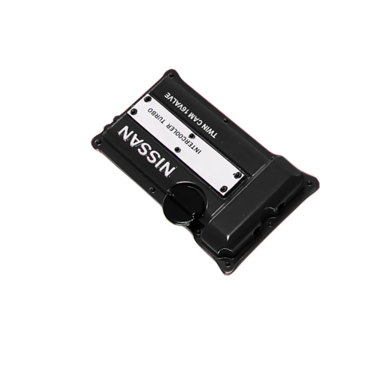 NISSAN Stainless Steel Engine Valve Cover Black Car Vent Clip Air Freshener Kit - COLOGNE Scent - Image 9