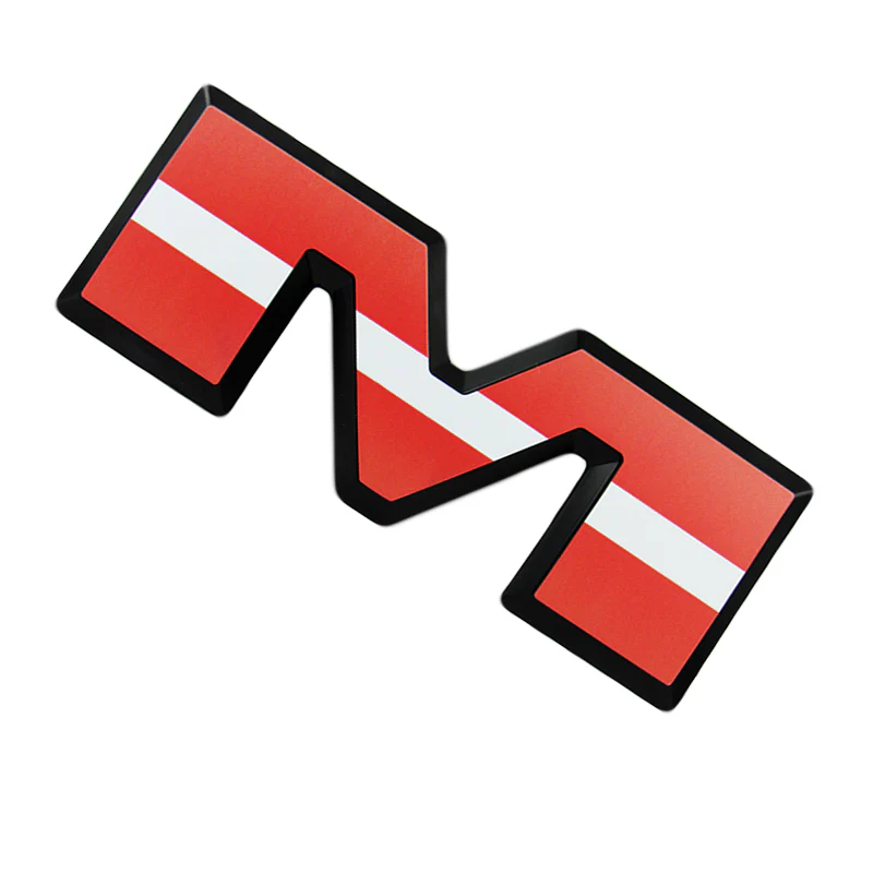 Set of RAM 3D Letter Logo Car Tailgate Emblem Flag Pattern Badge Sticker for 1500 Rear Trunk 2015 2016 2017 2018 - Image 4