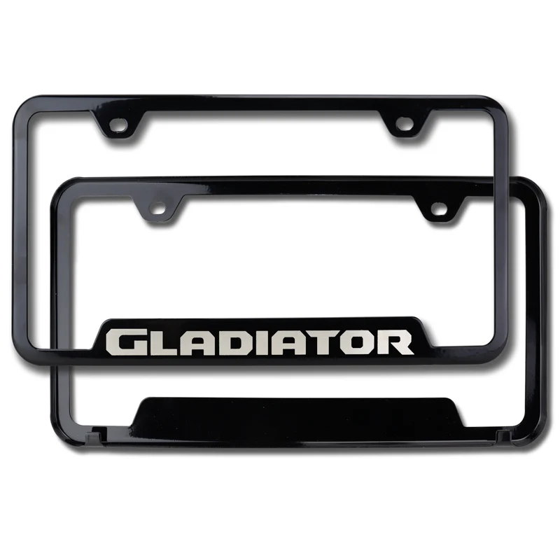 Au-Tomotive Gold for JEEP GLADIATOR Stainless Steel Laser Etched License Plate Frame - GF.GLAD.EB - Image 3