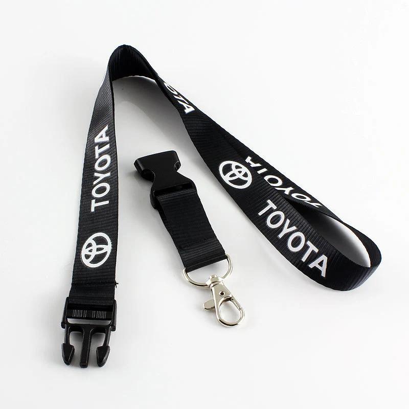Toyota Set Keychain Lanyard with Chrome Rear Trunk Emblem for 02-06 Toyota Camry / 03-08 Toyota Corolla - Image 2