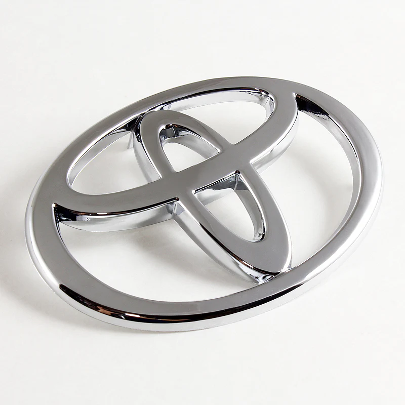 Toyota Set Keychain Lanyard with Chrome Rear Trunk Emblem for 02-06 Toyota Camry / 03-08 Toyota Corolla - Image 4