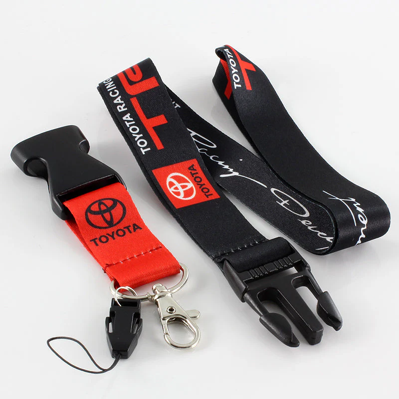TRD PRO Toyota Tacoma OEM 3D ABS Molded Nameplate Emblem Badge with Keychain - Image 7