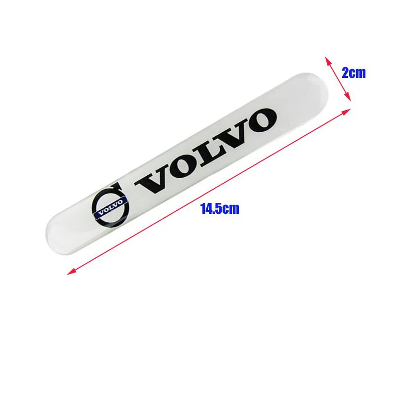 VOLVO LOGO Set Emblems with Black Wheel Tire Valves Air Caps Keychain - US SELLER - Image 5