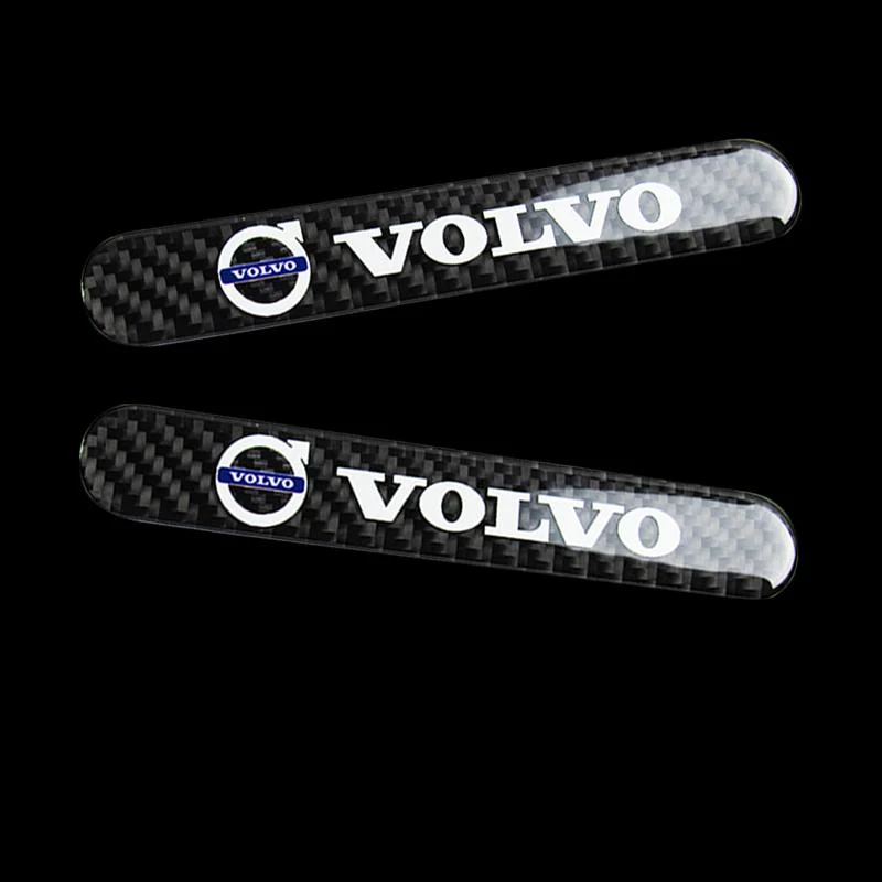 VOLVO LOGO Set Emblems with Keychain Tire Valves Wheel Air Caps - US SELLER - Image 3