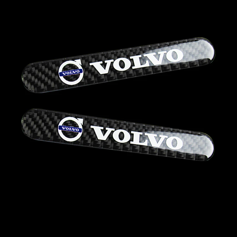 VOLVO Set LOGO Emblems with Keychain Tire Valves Wheel Air Caps - US SELLER - Image 4