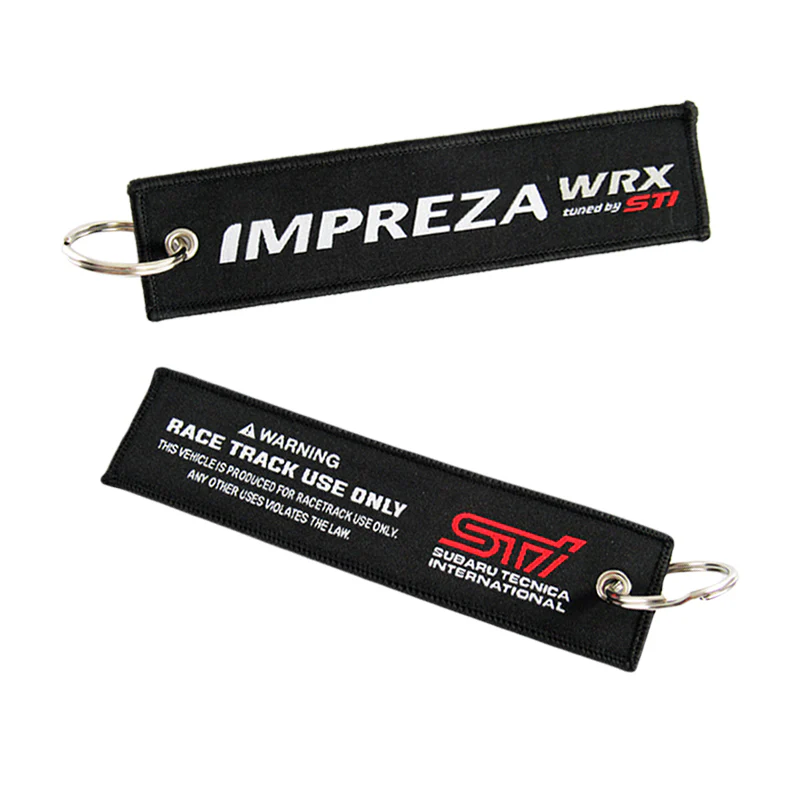 2pcs STi Lanyard WRX STI BRZ Forester Crosstrek Legacy Outback SUBARU IMPREZA Keychain Gift - Image 4
