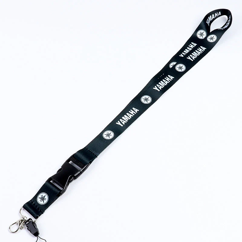 YAMAHA Racing Set of Black/Blue Biker Keychain Lanyard Motorcycle Key chain Strap Tag - Image 4