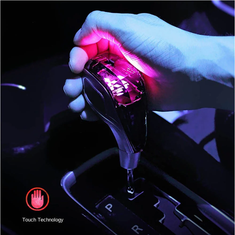Crystal Handle Touch Motion Activated LED Car Gear Shift Knob Shifter for LEXUS - Image 8