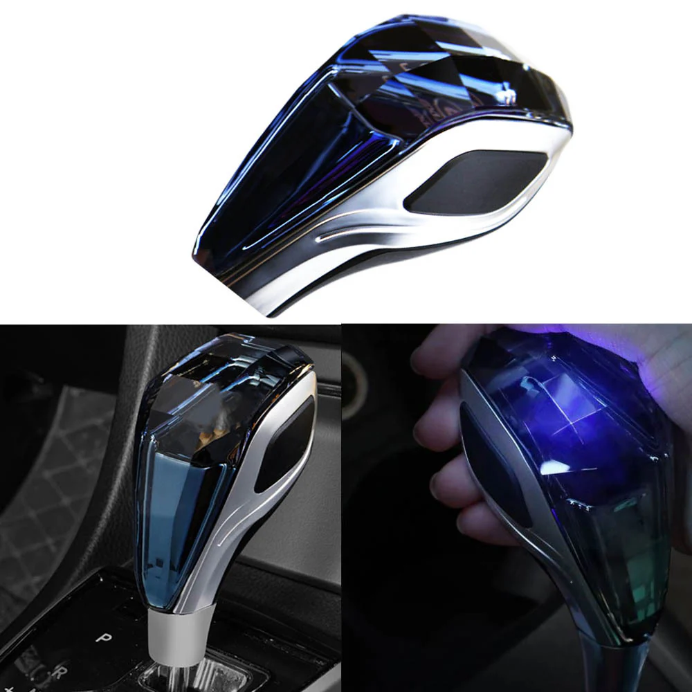 Crystal Handle Touch Motion Activated LED Car Gear Shift Knob Shifter for MAZDA - Image 3