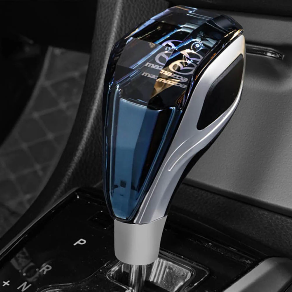 Crystal Handle Touch Motion Activated LED Car Gear Shift Knob Shifter for MAZDA - Image 6