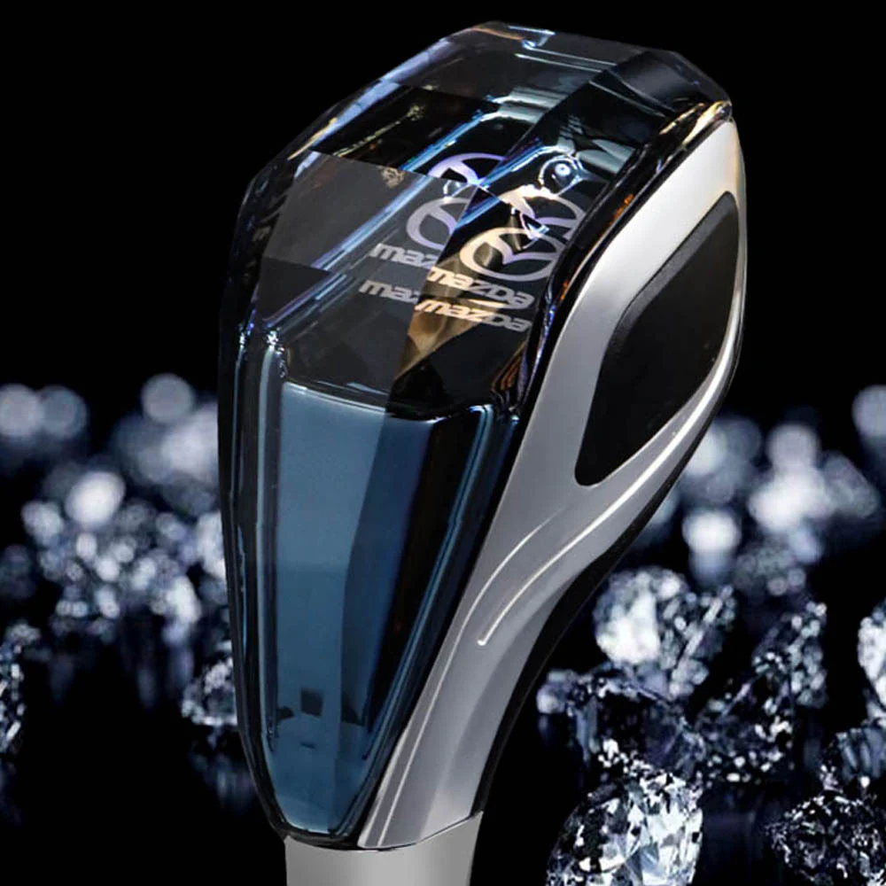 Crystal Handle Touch Motion Activated LED Car Gear Shift Knob Shifter for MAZDA - Image 8