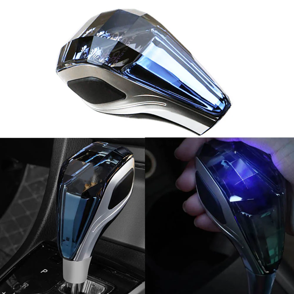 Crystal Touch Motion Activated LED Car Gear Shift Knob Shifter for MITSUBISHI - Image 3