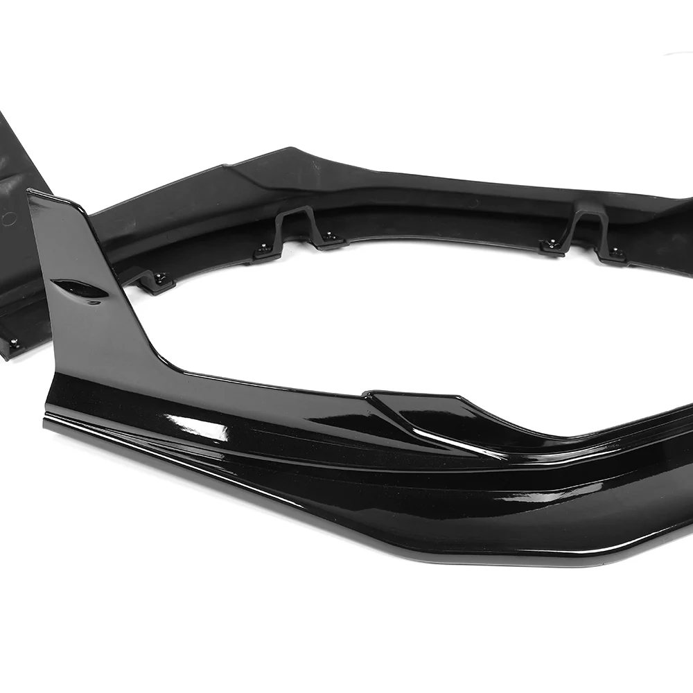 CS-Style For 2022 - 2025 Subaru WRX Front Bumper Lip Splitter -Painted Black - Image 3