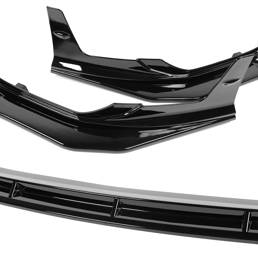 CS-Style For 2022 - 2025 Subaru WRX Front Bumper Lip Splitter -Painted Black - Image 4