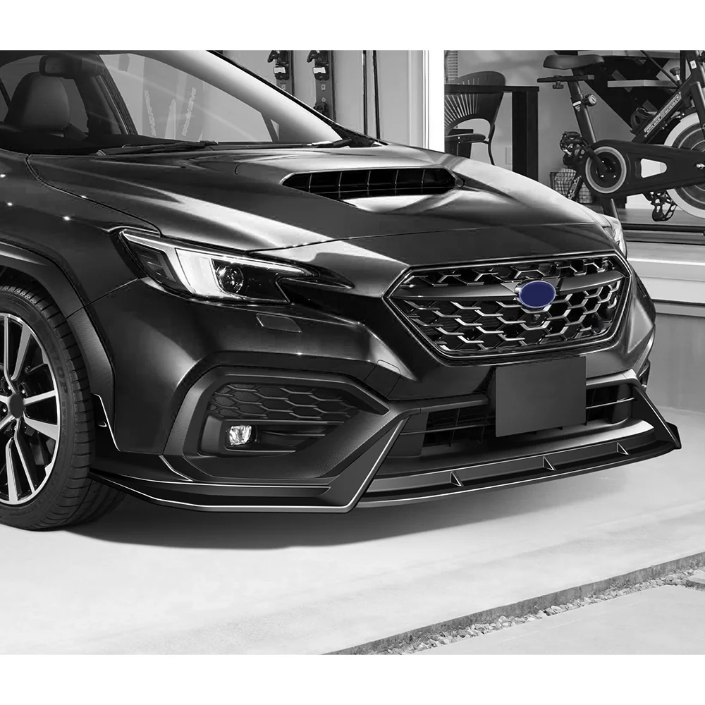 CS-Style For 2022 - 2025 Subaru WRX Front Bumper Lip Splitter -Painted Black - Image 7