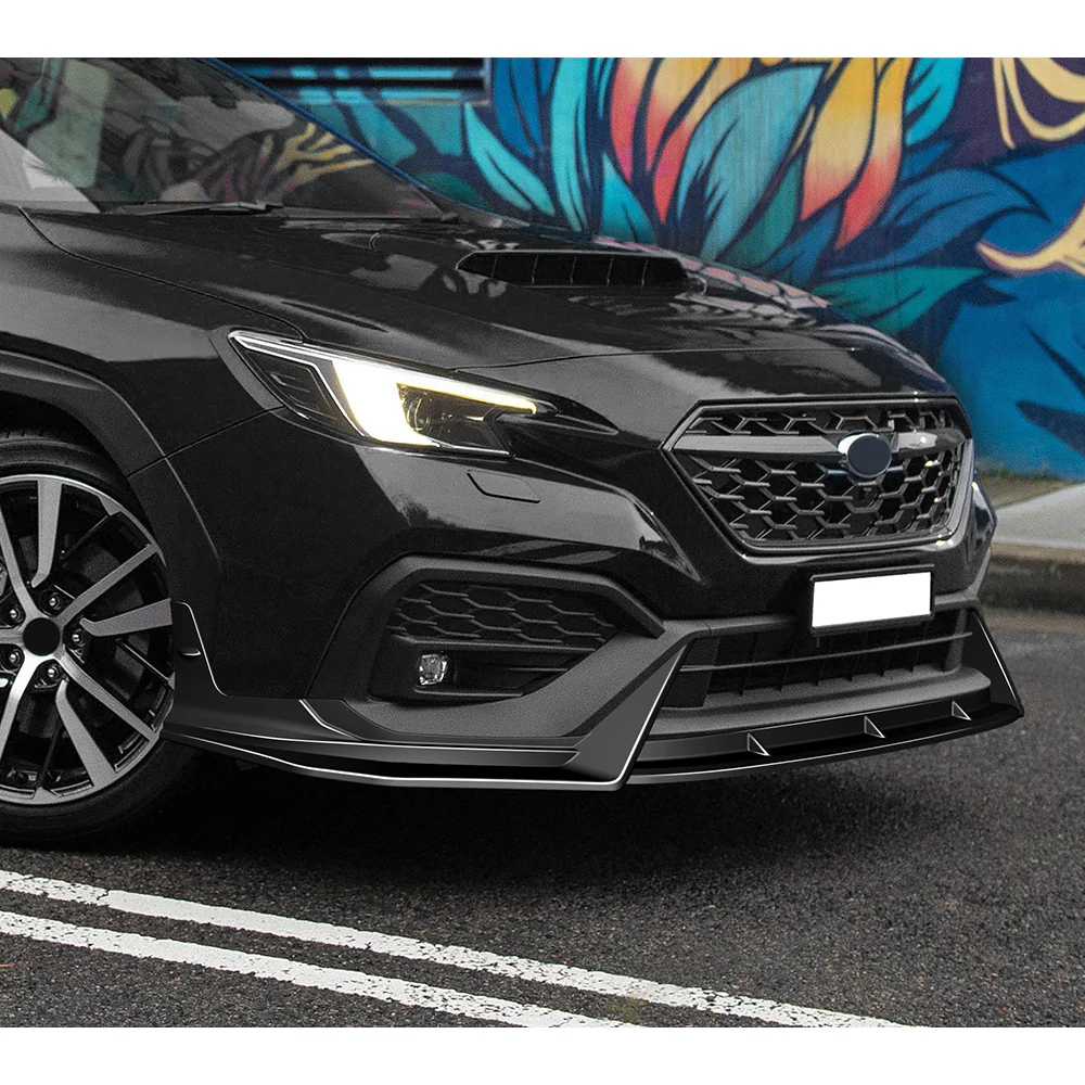 CS-Style For 2022 - 2025 Subaru WRX Front Bumper Lip Splitter -Painted Black - Image 8