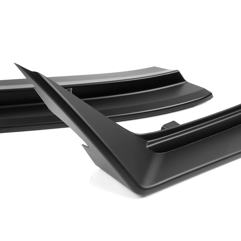 CS-Style For 2022 - 2025 Subaru WRX Front Bumper Lip Splitter -Unpainted Matte Black - Image 2