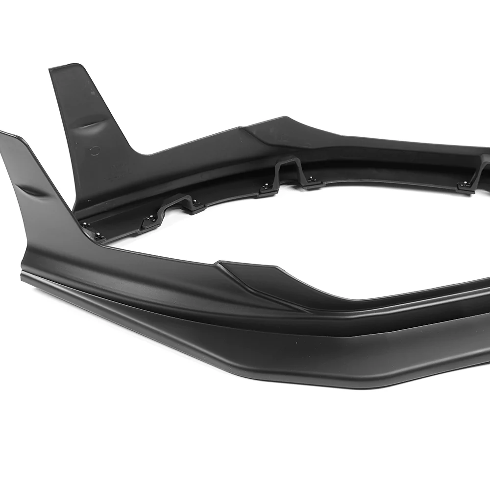 CS-Style For 2022 - 2025 Subaru WRX Front Bumper Lip Splitter -Unpainted Matte Black - Image 3