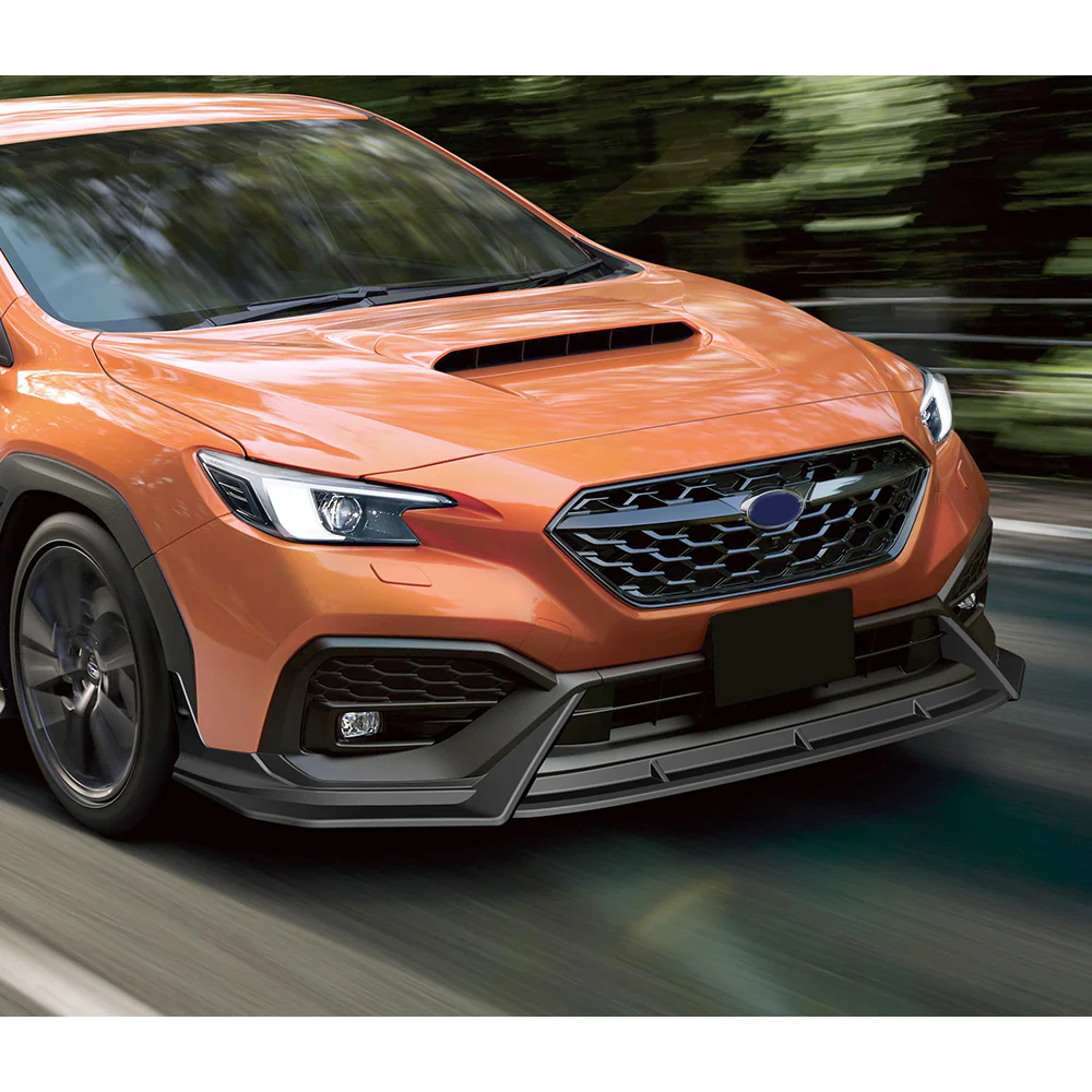 CS-Style For 2022 - 2025 Subaru WRX Front Bumper Lip Splitter -Unpainted Matte Black - Image 6