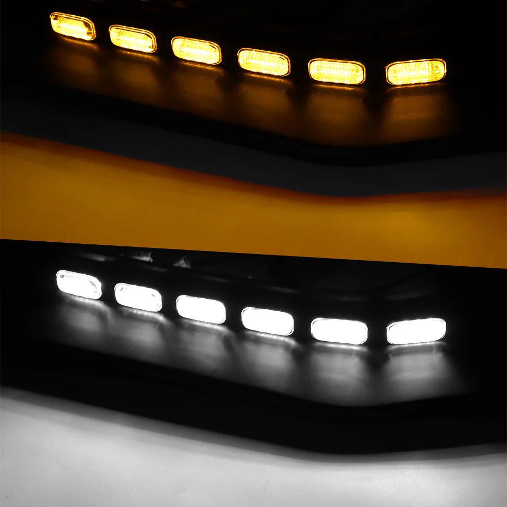 CS-Style For 2022 - 2025 Subaru WRX Front Bumper Lip Splitter With LED Sequential Light -Painted Black - Image 7