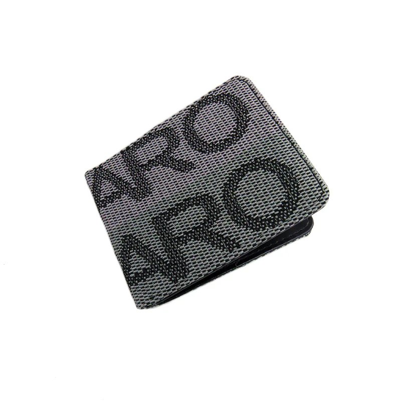 Custom JDM RECARO Racing Bifold Stitched Fabric Seat Leather Gradation Wallet - Image 3