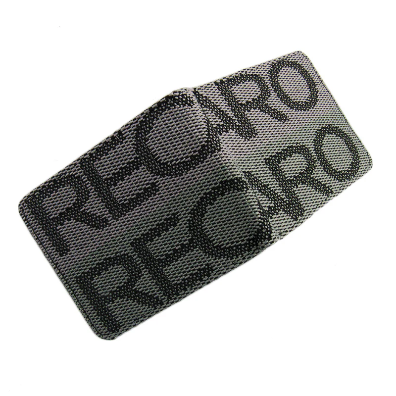 Custom JDM RECARO Racing Bifold Stitched Fabric Seat Leather Gradation Wallet - Image 6