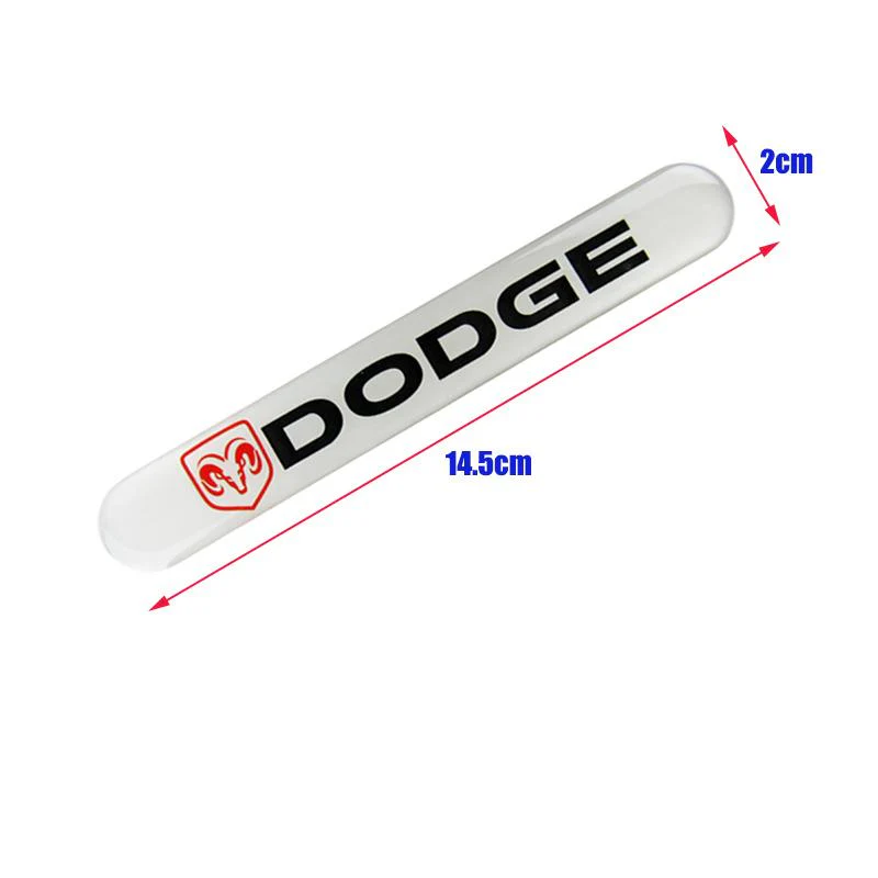 DODGE Set LOGO Emblems with Black Wheel Tire Valves Air Caps Keychain - US SELLER - Image 5