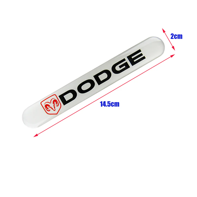 Dodge Set of Emblems with Front Grille LED Light Illuminated Badge Decal for RAM 1500 2500 - Image 5
