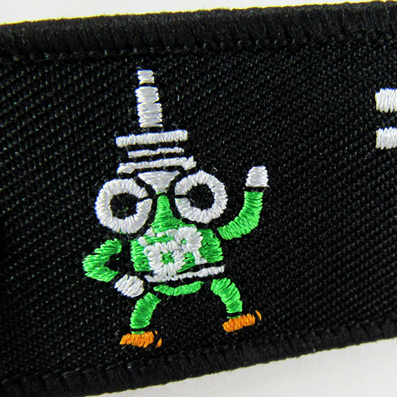 DOUBLE SIDE EMBROIDERED KEY TAG JDM TEIN RACING KEYCHAIN CELL HOLDERS KEYRING X2 - Image 2