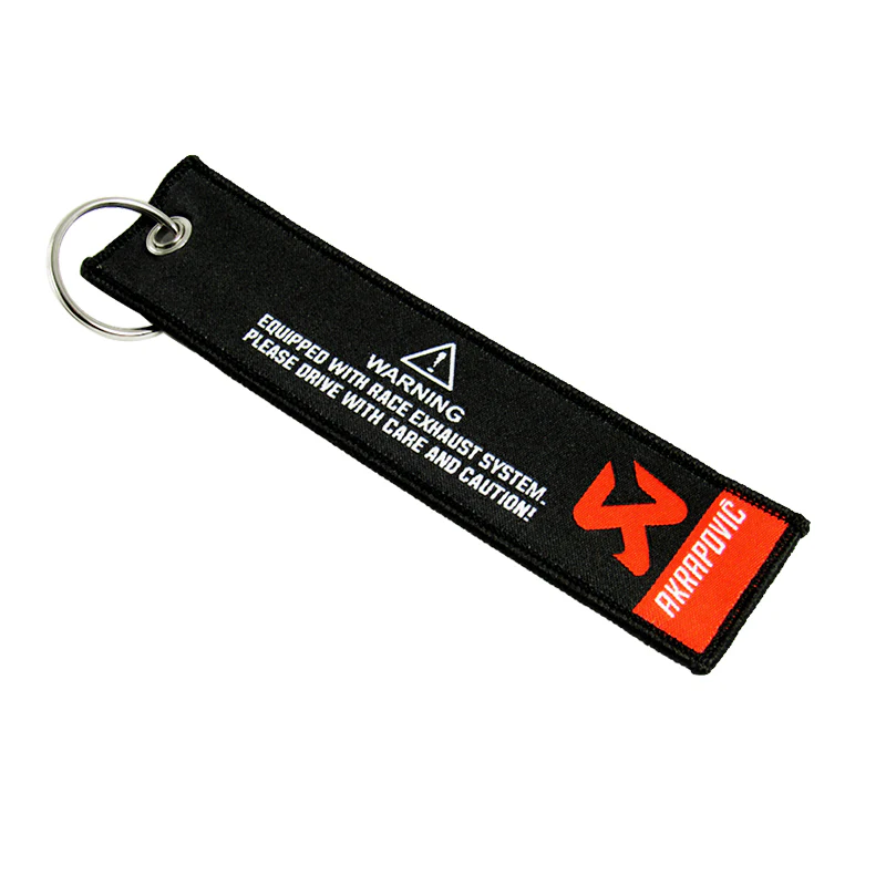Double Sided AKRAPOVIC Motorcycle Cars Keychain Keyring Racing Bike Gift New X2 - Image 3